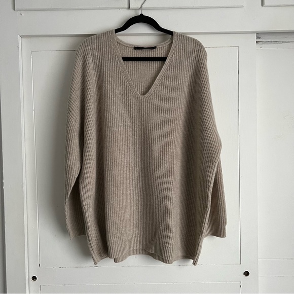 Jenni Kayne Cabin Sweater Oatmeal